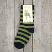 2-Pack Children\'s Striped Organic Cotton Socks
