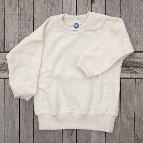 Children's Terry Sweater in Organic Merino Wool
