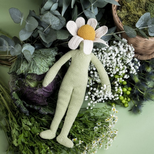 Camille Chamomile Hand Crocheted Toy
