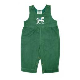 Baby Dungarees in Soft Organic Corduroy