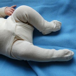 Soft Organic Wool Tights for Babies & Children