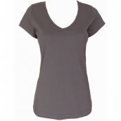 V-Neck Top in Organic Cotton