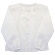Girl's Shirt in Woven Organic Cotton