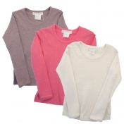 Slim Tee in Soft Organic Cotton Melange