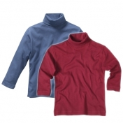 2-Pack Polo-Neck Tops in Organic Cotton 2-Pack Polo-Neck Tops in Organic Cotton