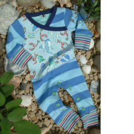 Daytime All-in-one (Blue) - 3-6m ONLY