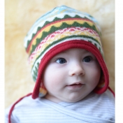 Alpine Knitted Baby Hat in Merino Wool Alpine Knitted Baby Hat in Merino Wool