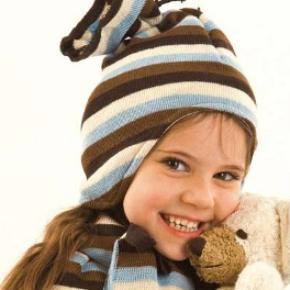 Stripy Merino Hat by Disana Stripy Merino Hat by Disana