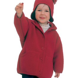 Sturdy Woollen Coat by Disana