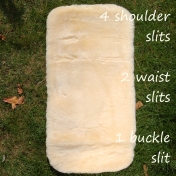 Deliciously Soft Sheepskin for Carseat and Buggy