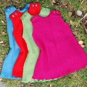 Wool Crepe Tunic Dress