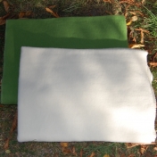 Large Organic Fleeced Merino Blanket