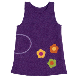 Merino Flower Dress by Disana