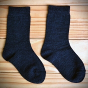 2-Pack Children's Fine Machine-Washable Wool Rich Socks 2-Pack Children's Fine Machine-Washable Wool Rich Socks