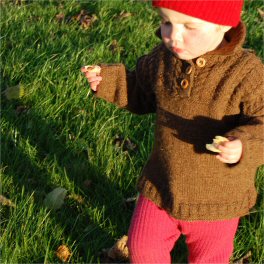 Traditional Guernsey in Organic Shetland Wool