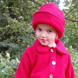 Warm Fleecy Girls' Wool Hat