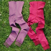 2-Pack - Striped Organic Cotton Leggings