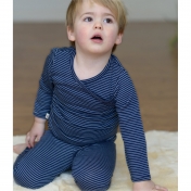 Stripy Pyjamas in Very Fine NZ Merino Wool