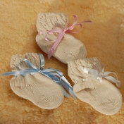 Newborn Baby Italian Wool Socks