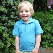 Polo Shirt in Organic Cotton and Bamboo