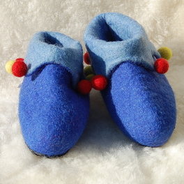 Felted Wool Slippers - Princeling