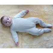 Alpine Baby Dungarees with Feet