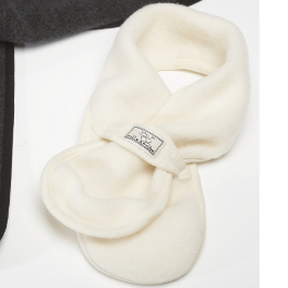 Softest Organic Merino Wool Fleece Baby Scarf