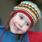 Alpine Knitted Baby Hat in Merino Wool