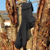 2-Pack Italian Knee-High Wool Socks for Men and Women