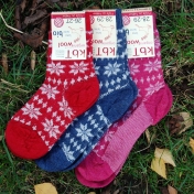 Starry Starry Wool Socks
