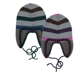 Striped Merino Hat