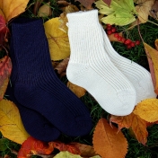 2-pack - Organic Thick Wool Socks for All