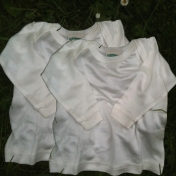 2-Pack Baby Vest Top in Pure Organic Silk