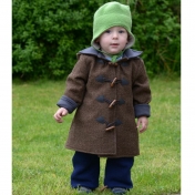 Tweed Dufflecoat in Organic Wool Tweed Dufflecoat in Organic Wool
