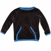 Organic Velour Sweater by Pili Pala