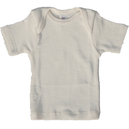 Silk & Wool Blend Vest, Short-sleeved, Env. neck Silk & Wool Blend Vest, Short-sleeved, Env. neck