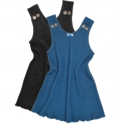 Women's Tunic Dress in Wool Crepe Women's Tunic Dress in Wool Crepe