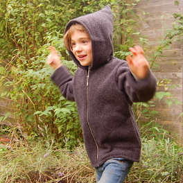 Natural Fleece Jacket for Children