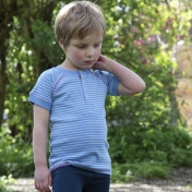 Comfy Stripy T-Shirt in Organic Cotton Comfy Stripy T-Shirt in Organic Cotton
