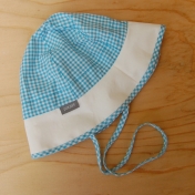 Gingham Sun Hat in Organic Cotton (UV20) Gingham Sun Hat in Organic Cotton (UV20)