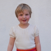 Baby Blouse in Organic Cotton Pointelle Baby Blouse in Organic Cotton Pointelle