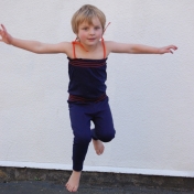 Strappy Jumpsuit in Organic Cotton Strappy Jumpsuit in Organic Cotton