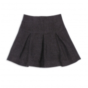 Pleated Skirt in Pure Wool with Cotton Lining Pleated Skirt in Pure Wool with Cotton Lining