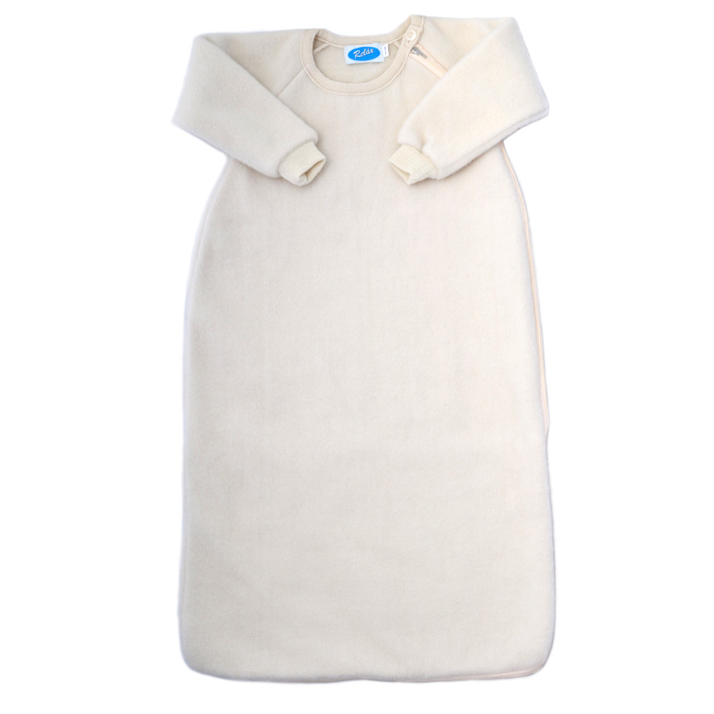 Merino Wool Fleece Sleeping Bag with Arms Baby sleeping bag in 100