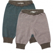 Stripy Merino Baby Trousers by Lille Barn Stripy Merino Baby Trousers by Lille Barn