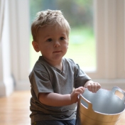 Maclean V Baby Tee in Soft Organic Cotton Maclean V Baby Tee in Soft Organic Cotton