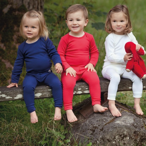 Baby Leggings in Superfine Merino Wool Baby Leggings in Superfine Merino Wool