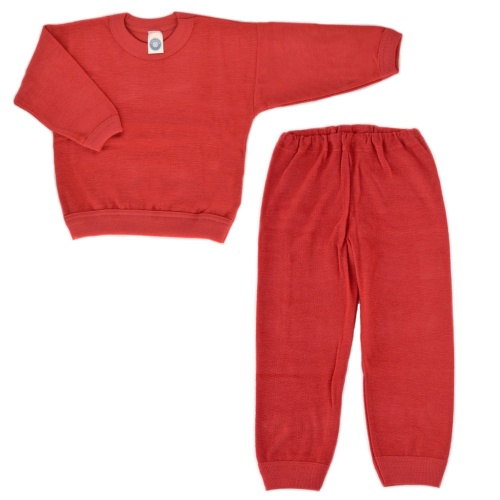 Organic Children's Pyjamas in Merino Wool Terry Organic Children's Pyjamas in Merino Wool Terry