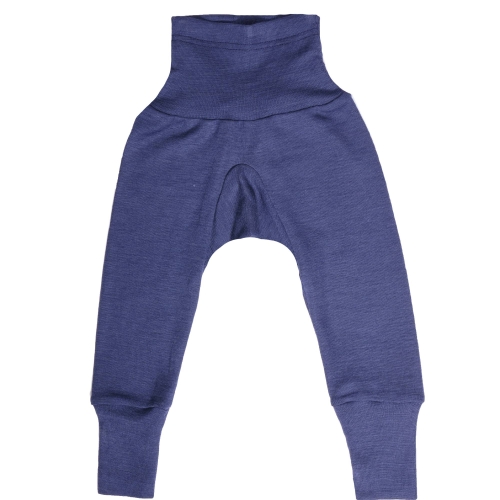 Baby Trousers in Organic Merino Wool & Silk  Baby Trousers in Organic Merino Wool & Silk
