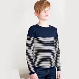 Fine Stripy Wool Sweater by FUB Fine Stripy Wool Sweater by FUB